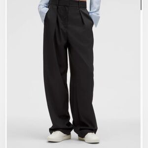 Lululemon Pleat High Rise Wide Leg Trouser pants